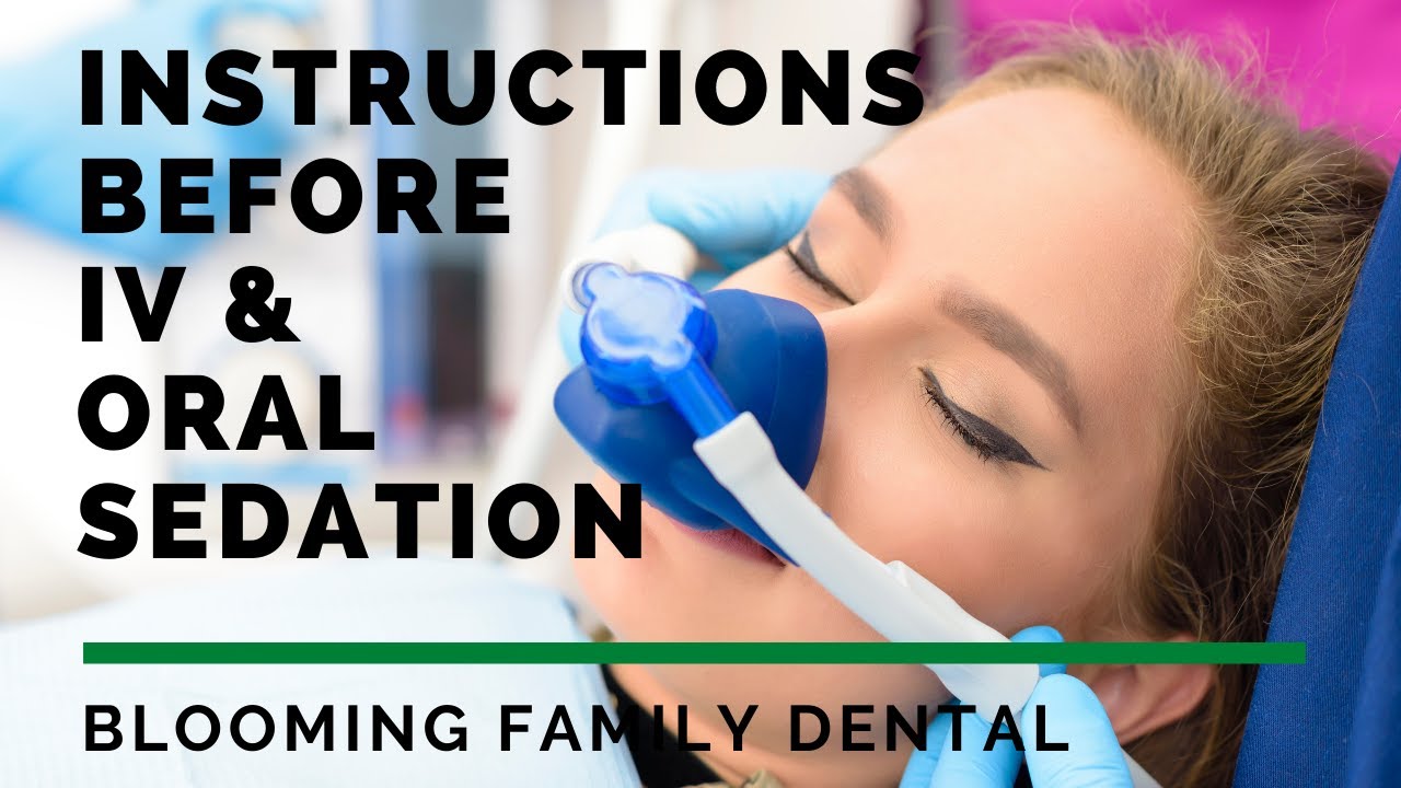Dr. Chang Talks About Instructions Before IV & Oral Sedation